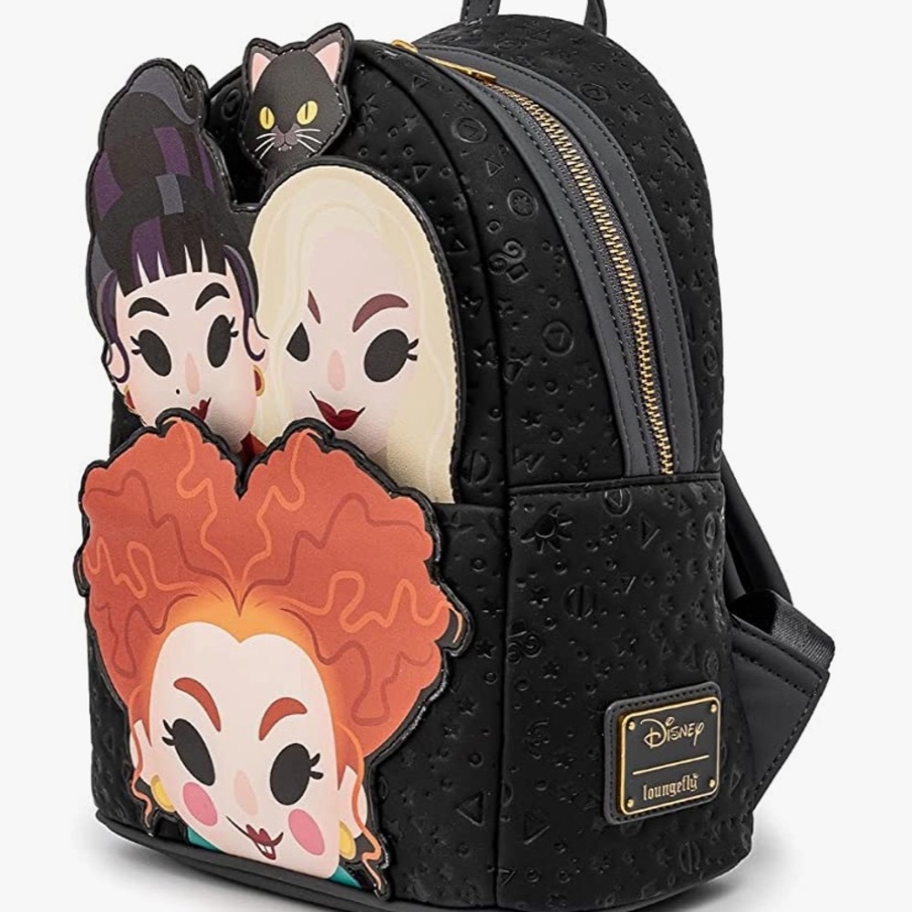 Loungefly hocus pocus sanderson sisters mini backpack - Picture 2 of 6
